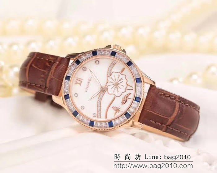 CHANEL香奈兒 尊貴華麗 精品女性腕表 WSS3163